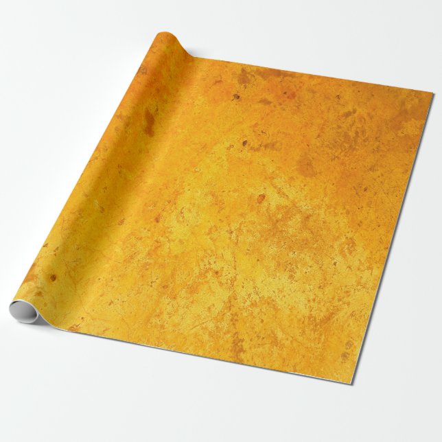 Golden färg i Cement struktur, bakgrundsbas, Presentpapper (Utrullad)
