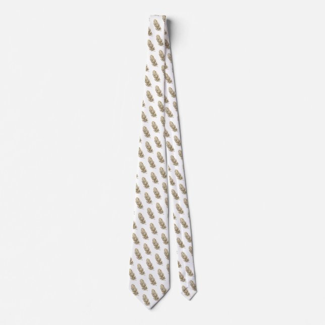 Golden Feather Art Tie Slips (Framsida)