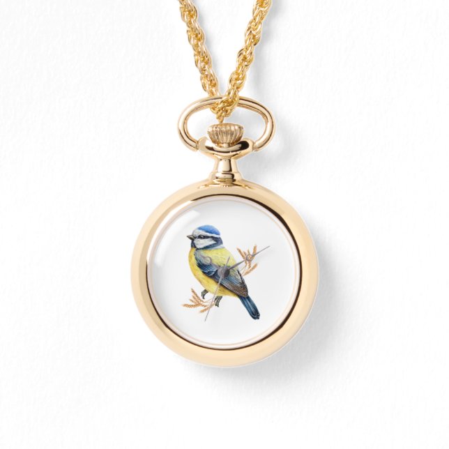 Golden Feathers Armbandsur (Framsida)