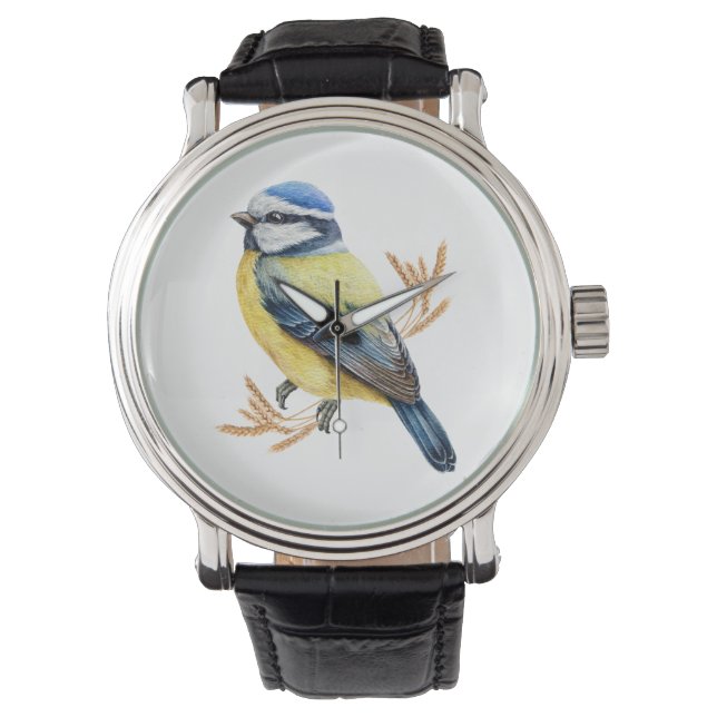 Golden Feathers Armbandsur (Framsida)