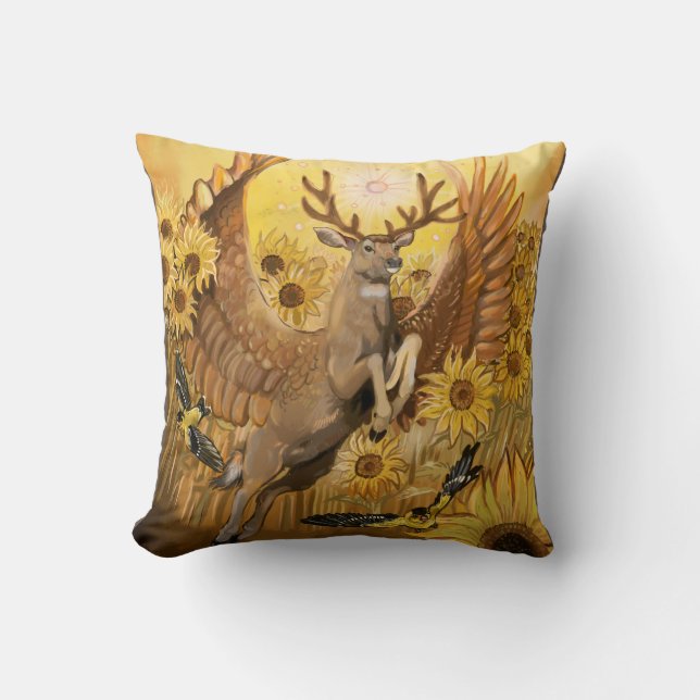 Golden Feilds Mule Hjort Kudde (Framsida)