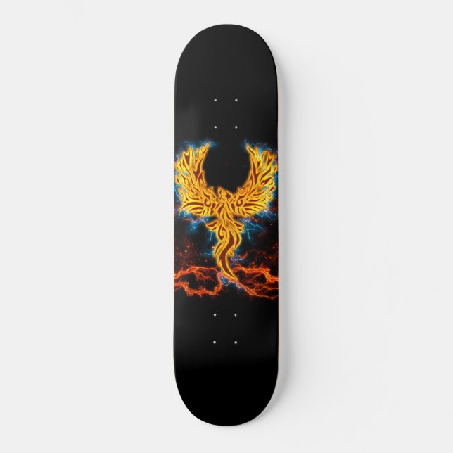 Golden Fenix Lighvingar Mini Skateboard Bräda 18,5 Cm (Framsida)