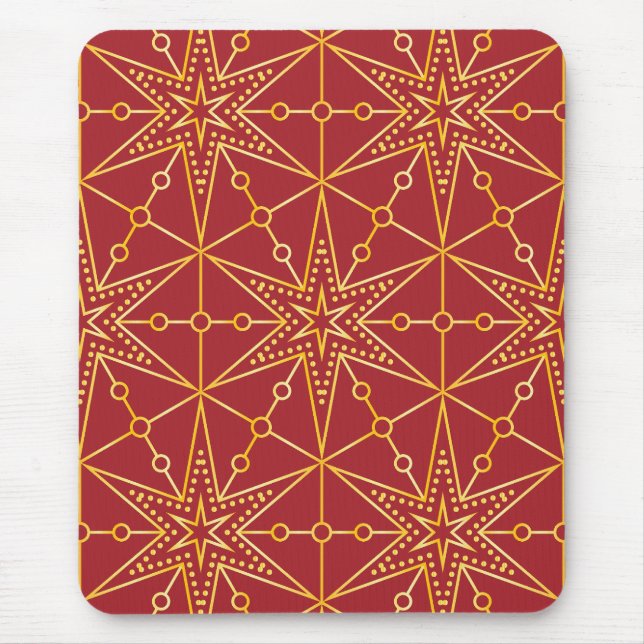 Golden Festive Starry Musmatta (Framsidan)