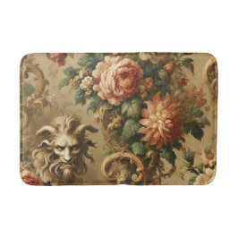 Golden Fiend - Gothic Blommigt Badrumsmatta