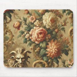 Golden Fiend - Gothic Blommigt Musmatta