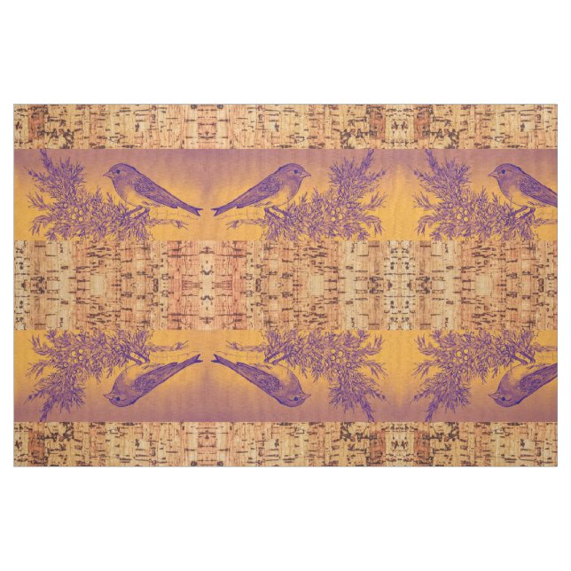 Golden Finch Fabric Tyg (Fat Quarter)