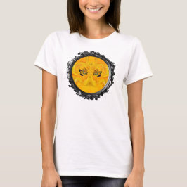 Golden Fish Woman T Shirt