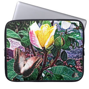 Golden Flame Laptop Fodral