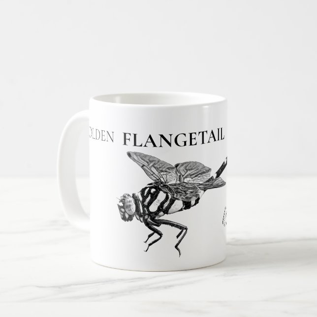 Golden flangetail kaffemugg (Framsida vänster)