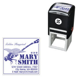 Golden Flangetail Självfärgande Stämpel