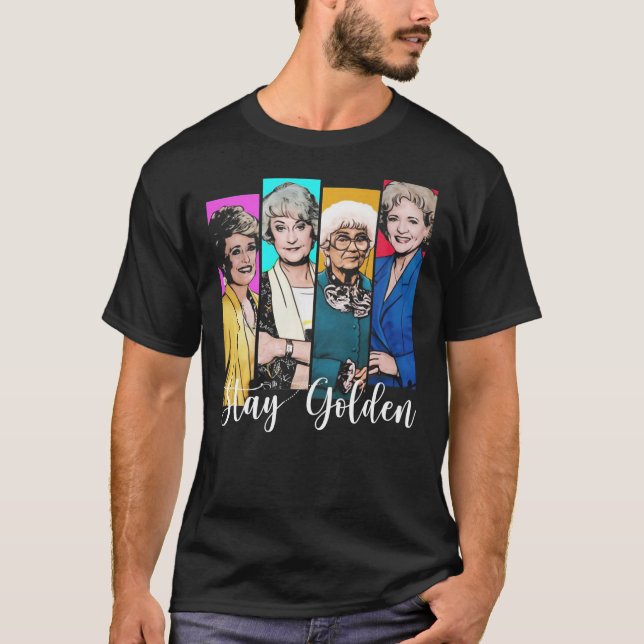 Golden Flickor stannar vid Golden Classic T-Shirt (Framsida)
