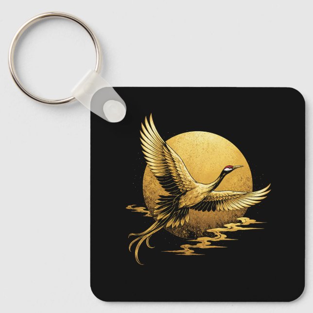 Golden Flight Nyckelring (Framsida)