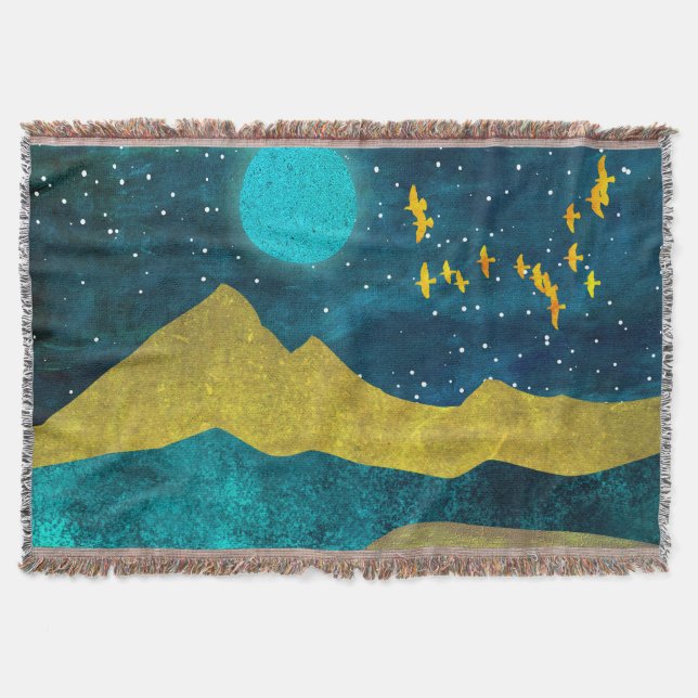 Golden Flock Filt (Framsidan)