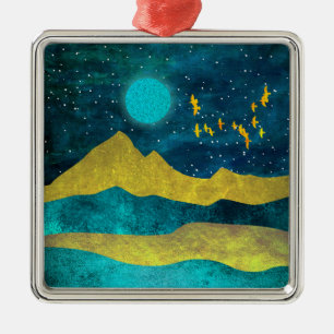 Golden Flock Julgransprydnad Metall