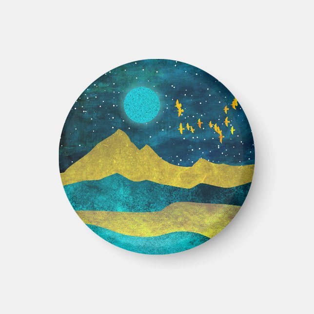 Golden Flock Magnet (Framsidan)