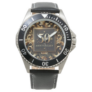 Golden Flourish: 50-årsjubileum design Armbandsur