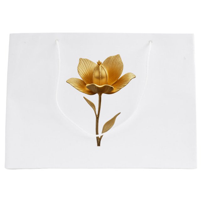 Golden Flower Gift Bag (Framsidan)