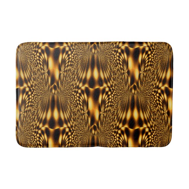 Golden Flowers..... Badrumsmatta (Framsidan)