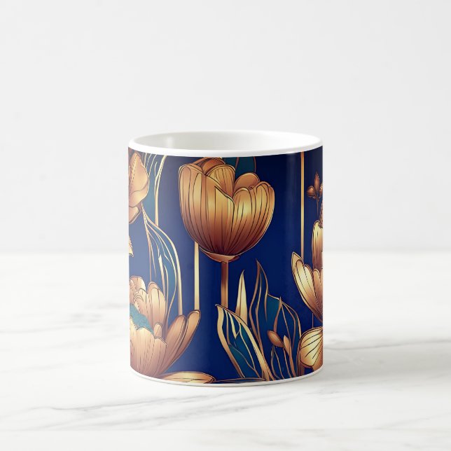 Golden Flowers Kaffemugg (Center)