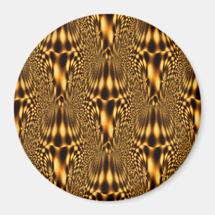 Golden Flowers..... Magnet