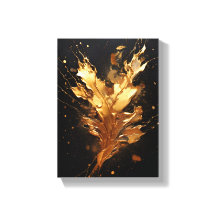 Golden flux metallisk stänk