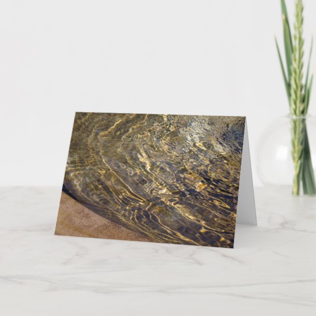 Golden Fontän Vatten 2 Kort (Framsida)