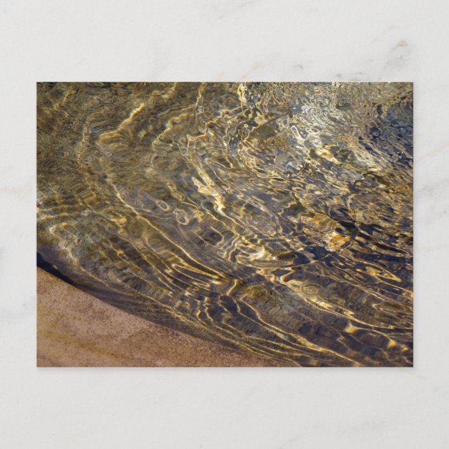 Golden Fontän Vatten 2 Vykort (Framsida)