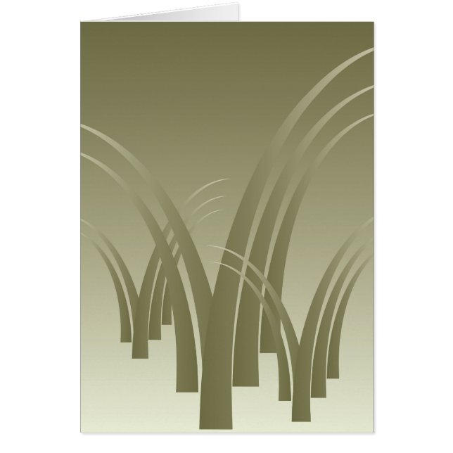 Golden Forest Hälsningskort (Framsidan)