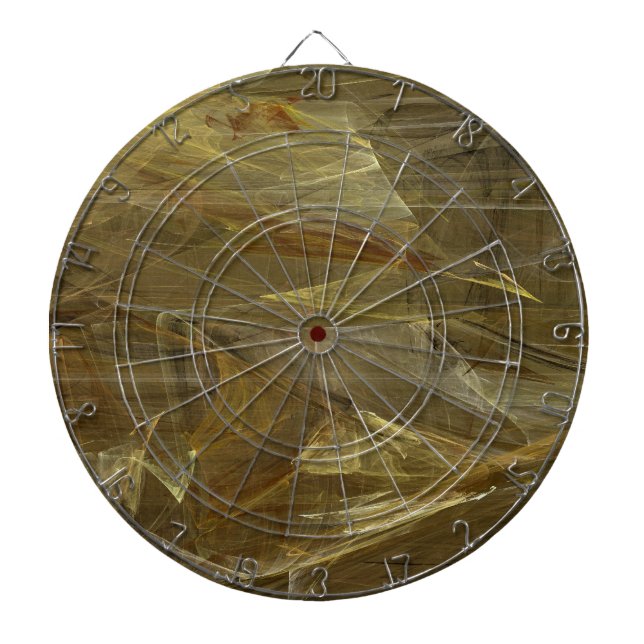 Golden Fractal Dart Board Piltavla (Framsidan)