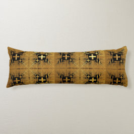 Golden Fractal Kor Kroppskudde