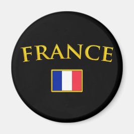 Golden Frankrike Magnet