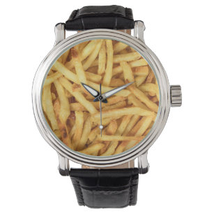 Golden Fransk Fries Armbandsur