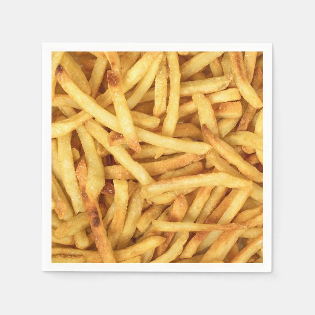 Golden Fransk Fries Pappersservett (Framsidan)