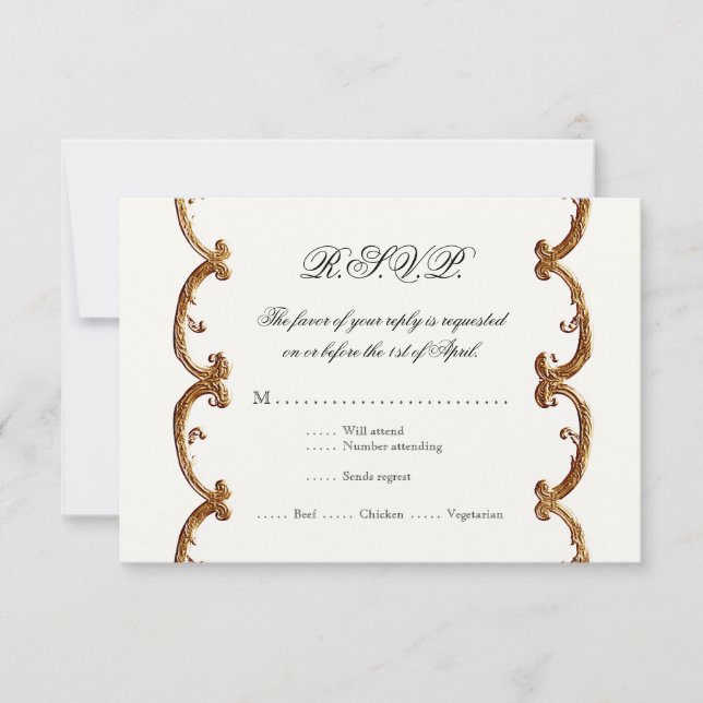 Golden Fransk Swirl OSA Response 50-årsjubileum (Framsida)