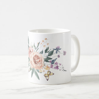 Golden Garden | Chic Girly Flower Mugg