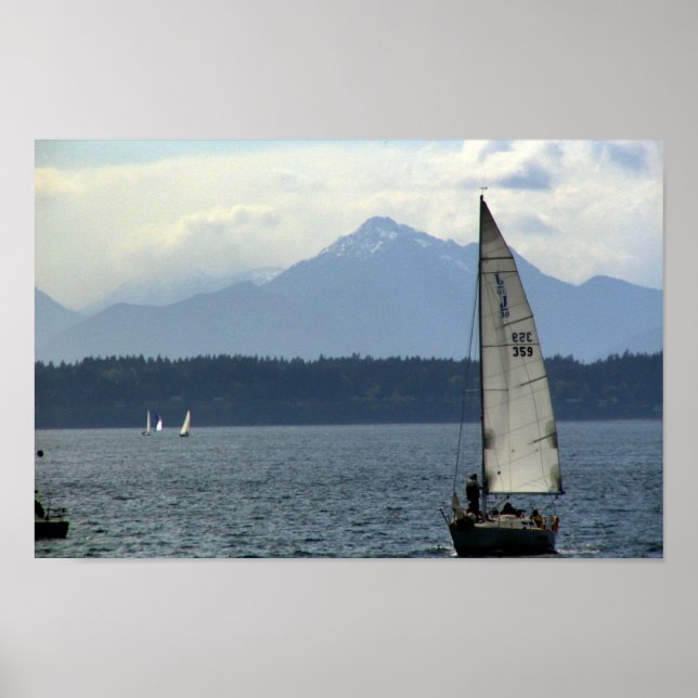 Golden Gardens - Seattle, WA Poster (Framsidan)