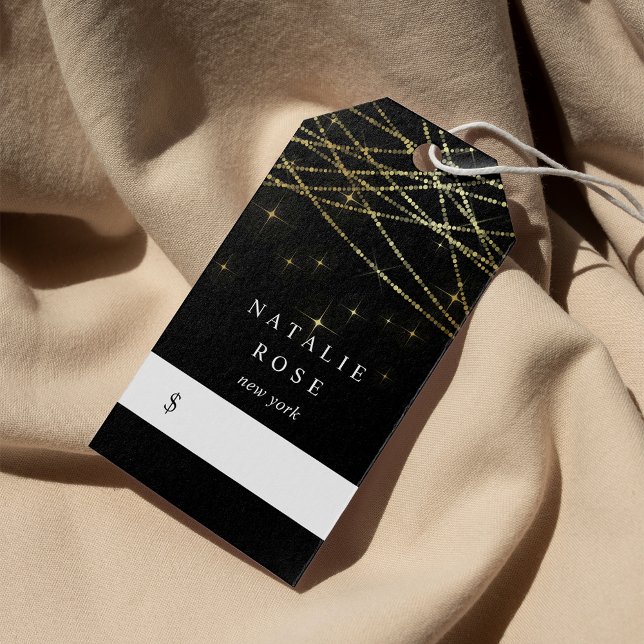 Golden Garland Prisa Märkre Presentetikett (Skapare uppladdad)