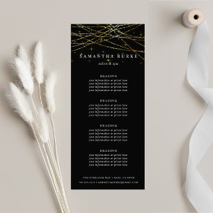 Golden Garland   Priser eller tjänster Reklamkort