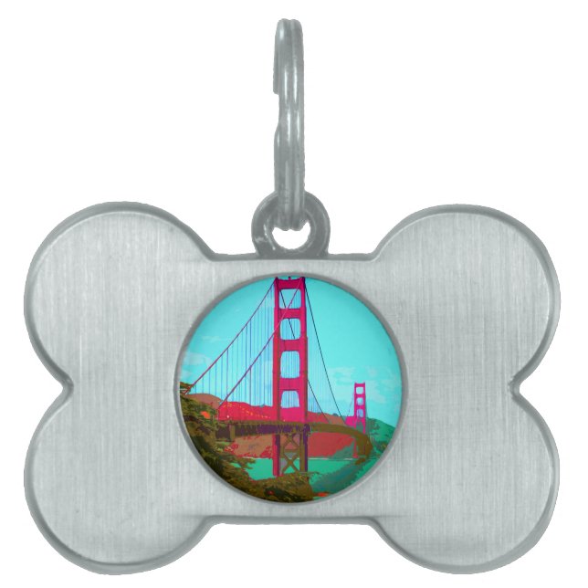 Golden_Gate_Bridge_2015_0422 ID-bricka Husdjur (Framsidan)