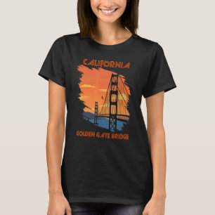 Golden Gate Bridge i Kalifornien San Francisco Sou T Shirt