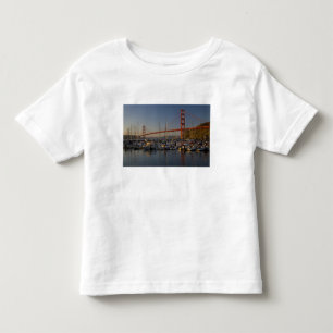 Golden Gate Bridge och San Francisco 4 Tee Shirt