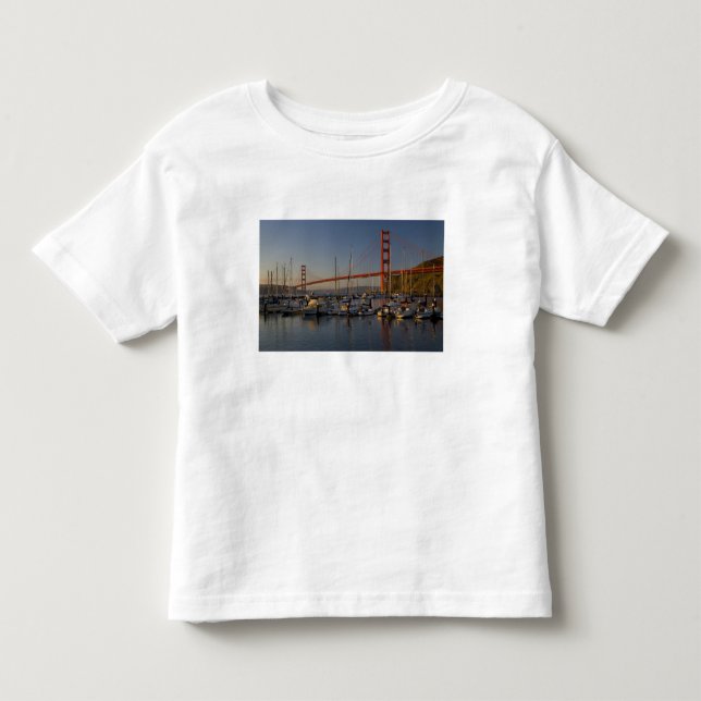 Golden Gate Bridge och San Francisco 4 Tee Shirt (Framsida)