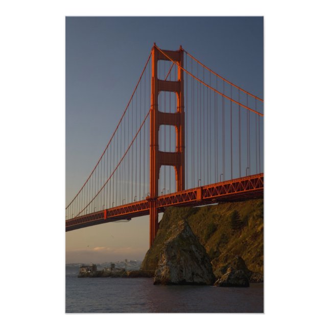 Golden Gate Bridge och San Francisco Fototryck (Framsidan)