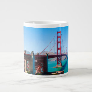 Golden Gate Bridge San Francisco Förenta Staterna Jumbo Mugg