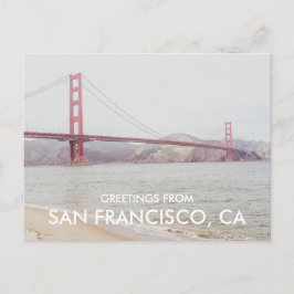 Golden Gate Bridge San Francisco Greeting Card Vykort