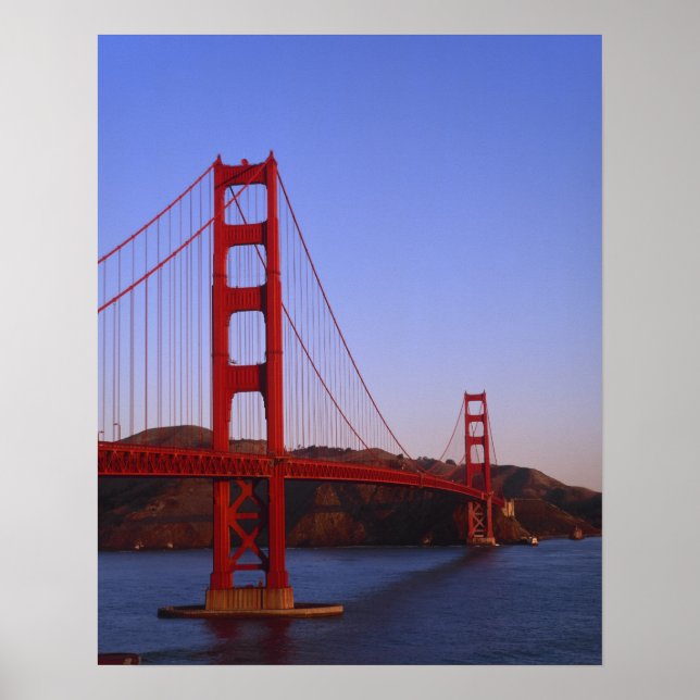 Golden Gate Bridge, San Francisco, Kalifornien, 2 Poster (Framsidan)
