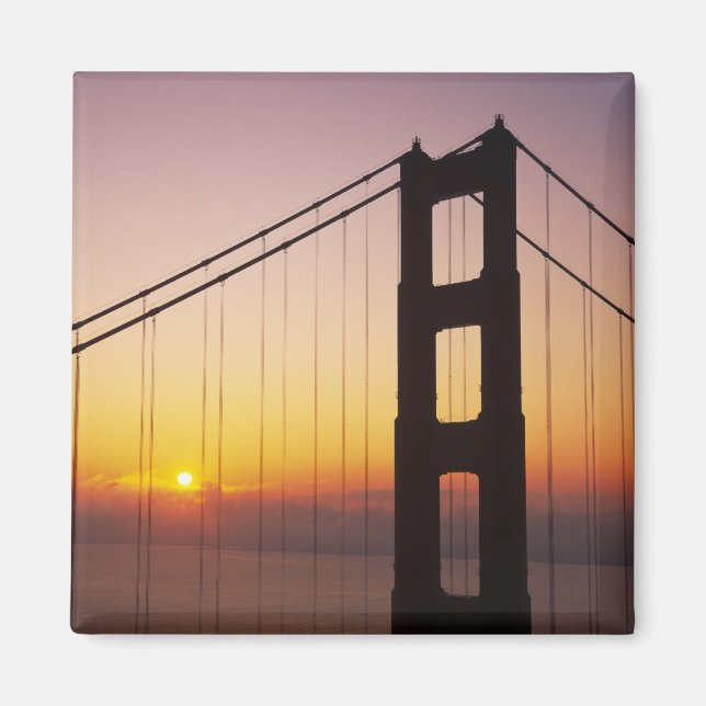 Golden Gate Bridge, San Francisco, Kalifornien, 3 Magnet (Framsidan)
