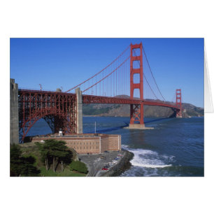 Golden Gate Bridge, San Francisco, Kalifornien, 8 Hälsningskort