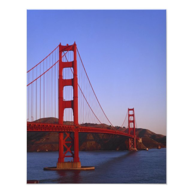 Golden Gate Bridge, San Francisco, Kalifornien, 9 Fototryck (Framsidan)