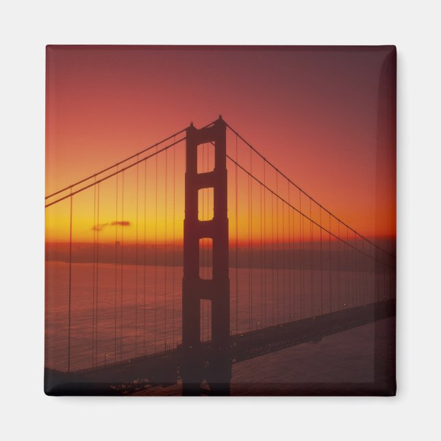 Golden Gate Bridge, San Francisco, Kalifornien, 9 Magnet (Framsidan)